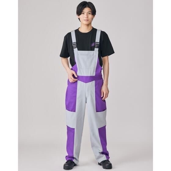 PRE-ORDER : Bakuage Sentai Boonboomger x AIKA ELECTRONICS Bun Violet Pit Crew Overalls
