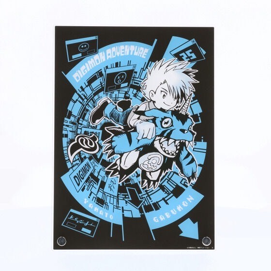 PRE-ORDER : Digimon Adventure 25th Anniversary Acrylic Board Designed by Kenji Watanabe