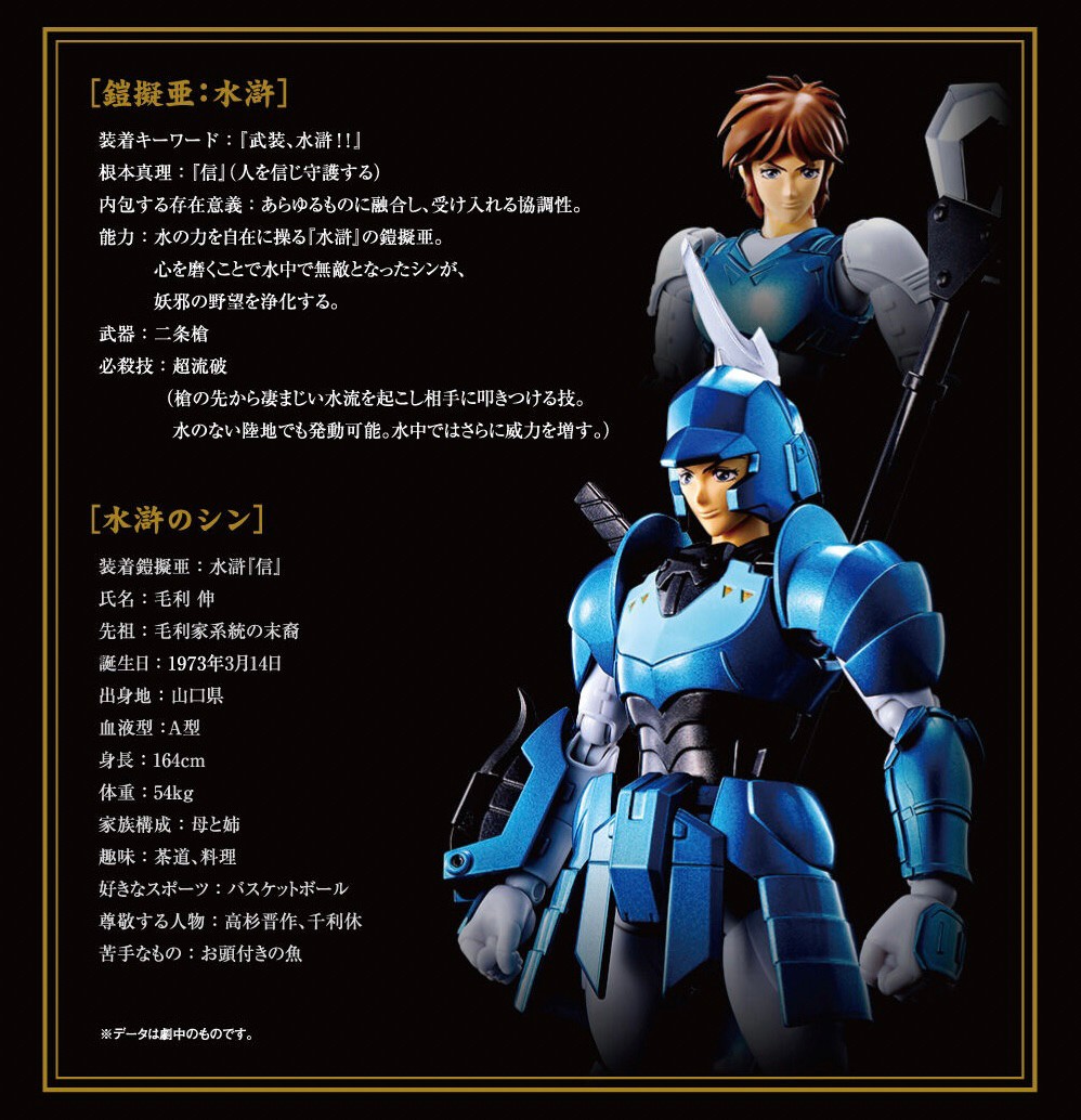 Armor Plus Samurai Troopers Suiko no Shin (SPECIAL COLOR EDITION) by Premium Bandai (Limited มีกล่องน้ำตาล)