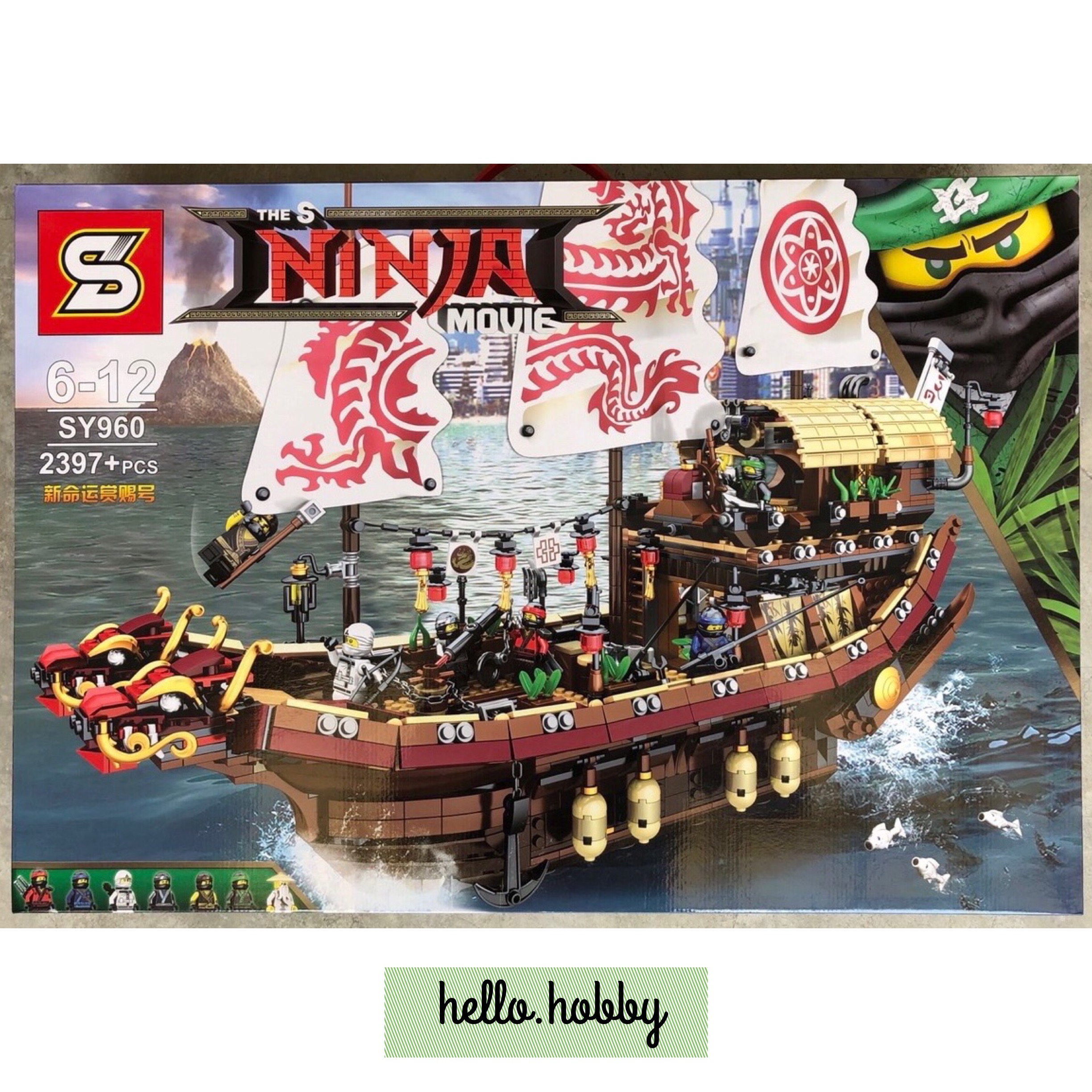SY 960 Ninjago Destiny Bounty 2397pcs