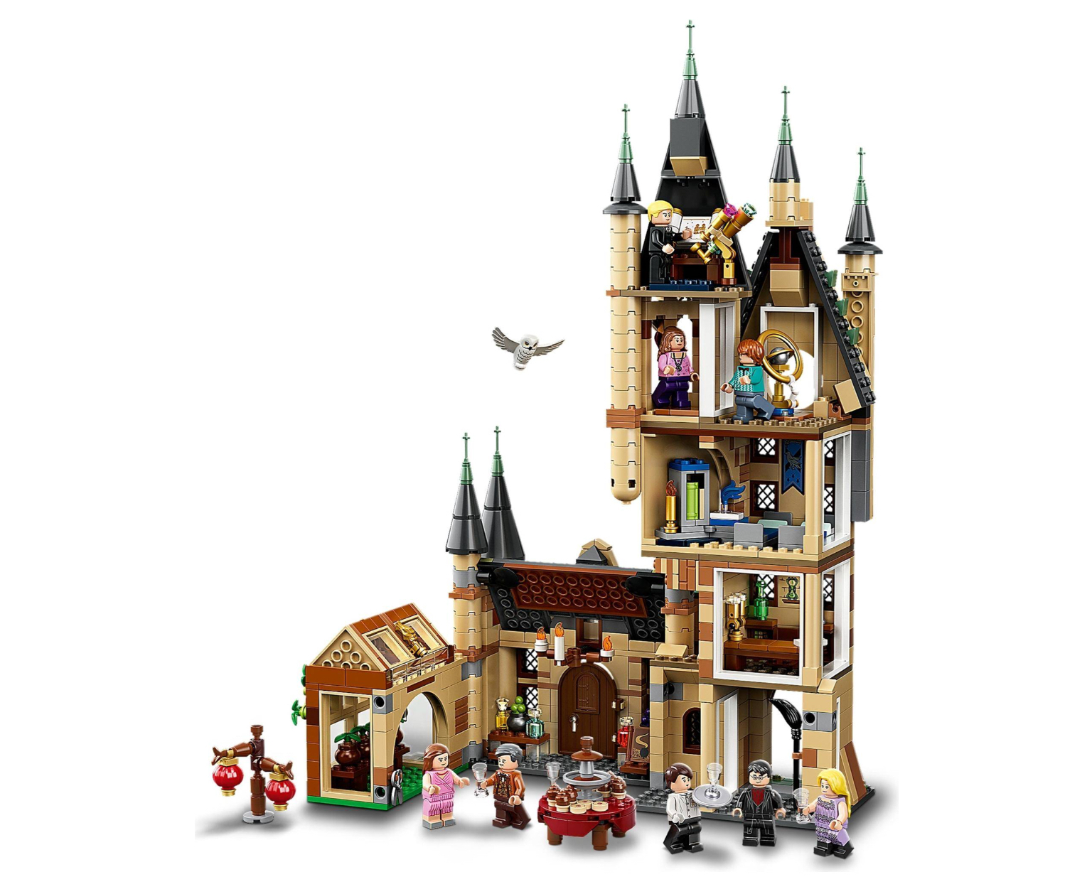 80004 Harry Potter Hogwarts Astronomy Tower 1024pcs
