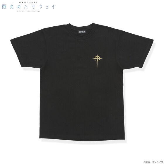 PRE-ORDER : Mobile Suit Gundam Gold Lame Print T-shirt