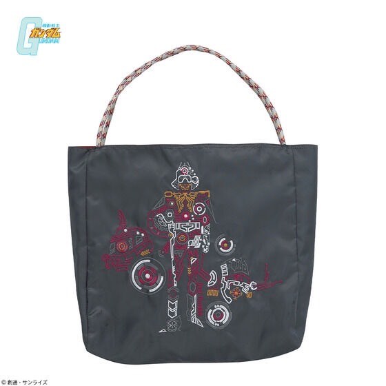 PRE-ORDER : ONOFFYFREE×Mobile Suit Gundam Embroidery Bag Char Aznable