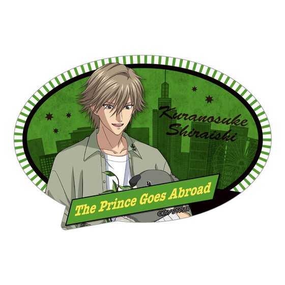 PRE-ORDER : The Prince of Tennis Abroad Ver.K.TOYAMA Luggage Sticker Set