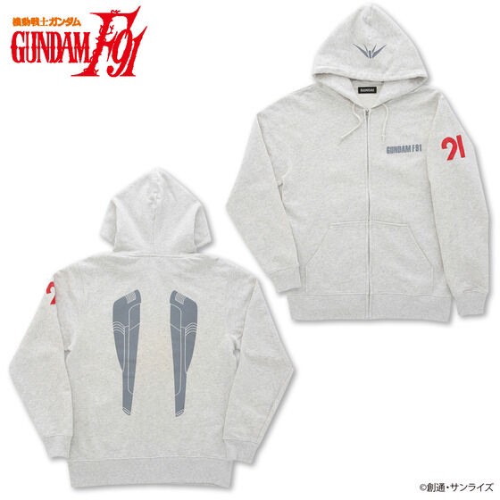 PRE-ORDER : Gundam Series MS Motif Project Zip Hoodie 2nd