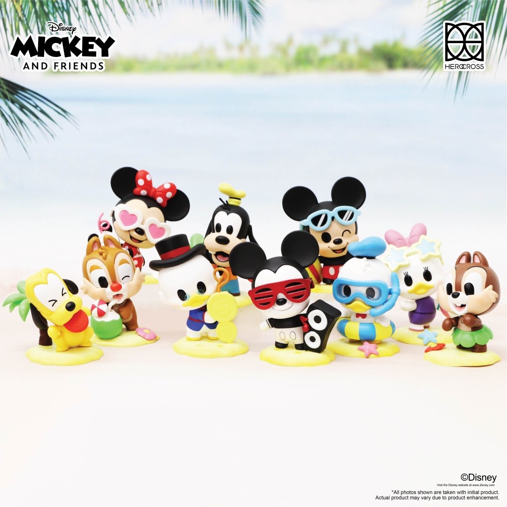 Disney - Mickey And Friend Beach By Herocross (Set of 9)