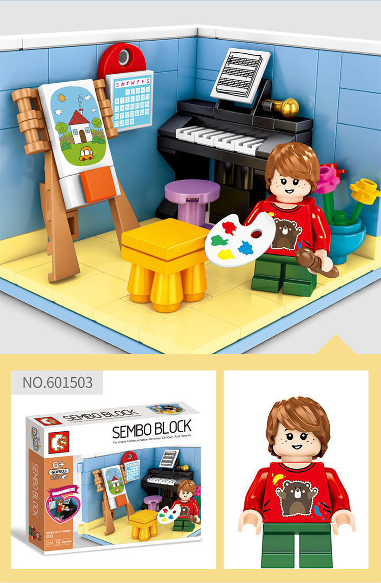 Sembo Block 601502-601505 Simple Life