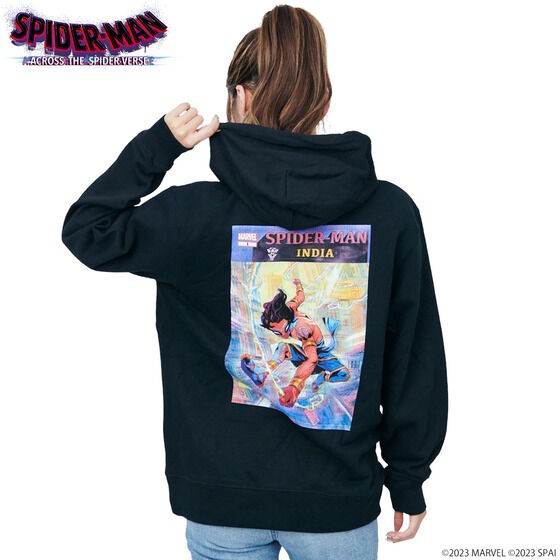 PRE-ORDER : MARVEL Spider-Man: Across the Spider-Verse Homage Art Hoodie (3 types in total)