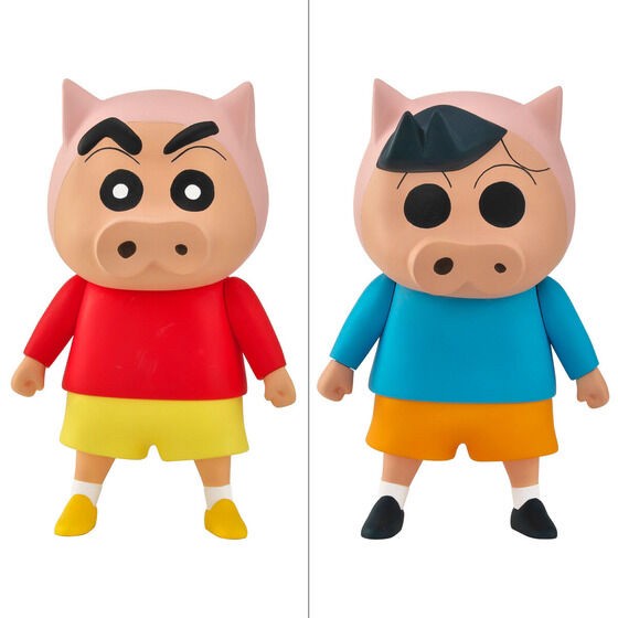 PRE-ORDER : Crayon Shin-chan Sofubi Collection Shinnosuke・Toru Kazama Buriburizaemon Ver.