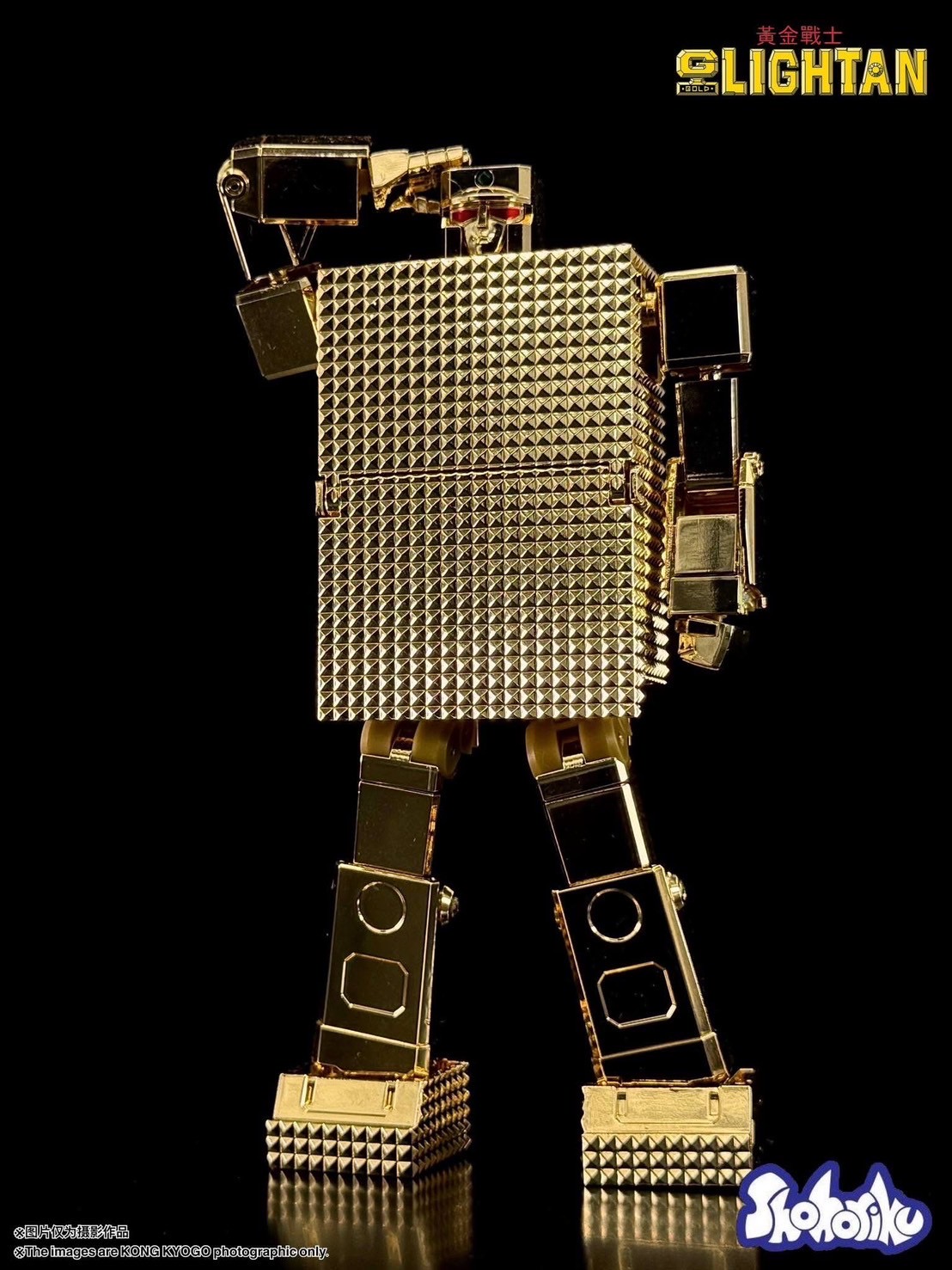 Gold Lightan Model Kit (with Alloy Parts) by Shohoriku Limited