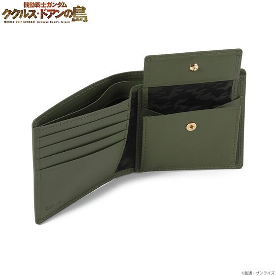 PRE-ORDER : Mobile Suit Gundam Cucuruz Doan's Island Southern Cross Corps Bi-fold Wallet