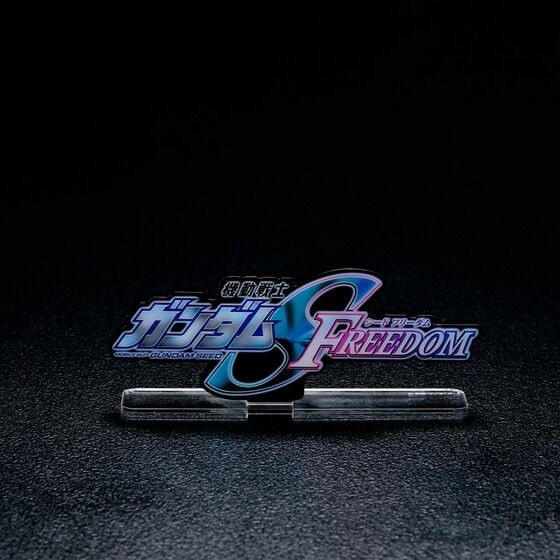 PRE-ORDER : Acrylic Logo Display EX Mobile Suit Gundam SEED FREEDOM