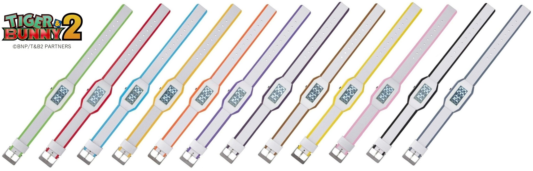 PRE-ORDER : TIGER & BUNNY 2 PDA Type Digital Wristwatch