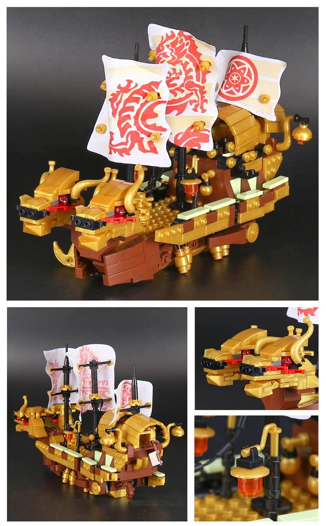 Lepin 03062 Ninjago Final Fight of Destiny’s Bounty 660pcs