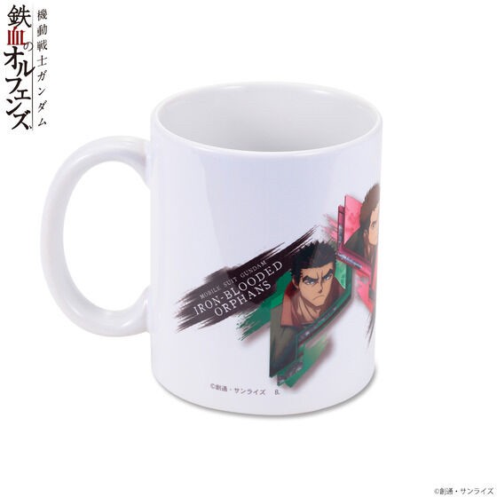 PRE-ORDER : Mobile Suit Gundam Iron-Blooded Orphans Character Illustration Project Mug