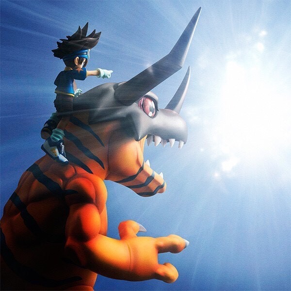 Pre-order : GEM SERIES DIGIMON ADVENTURE GREYMON & YAGAMI TAICHI