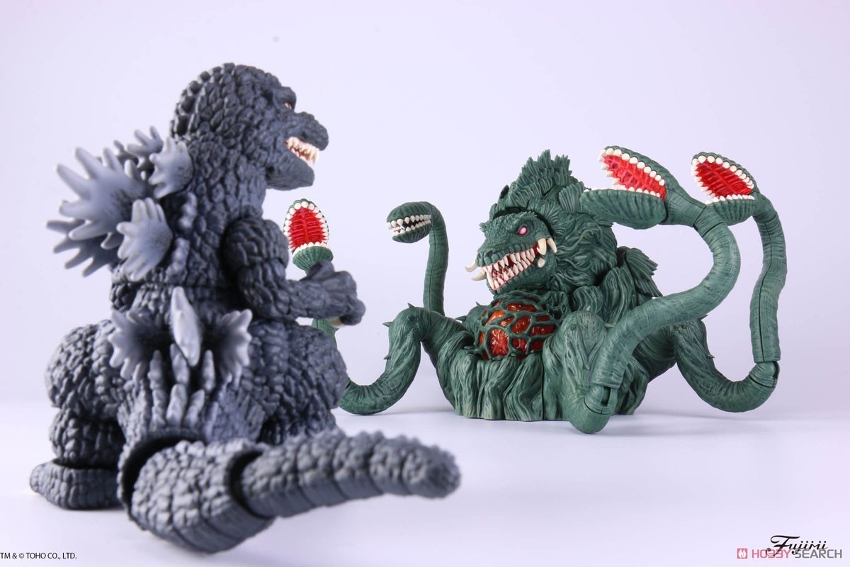 Pre-order : Chibimaru Godzilla Series No.901 Biollante 70th Anniversary Version Plastic Model Kit by Fujimi