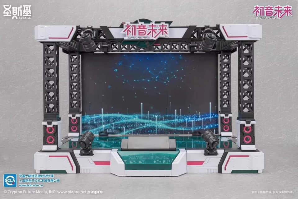 Pre-order : 1/12 Hatsune Miku Singing the Future Vocaloid + Stage Set Plastic Model Kit by SOSKILL x YOLOPARK