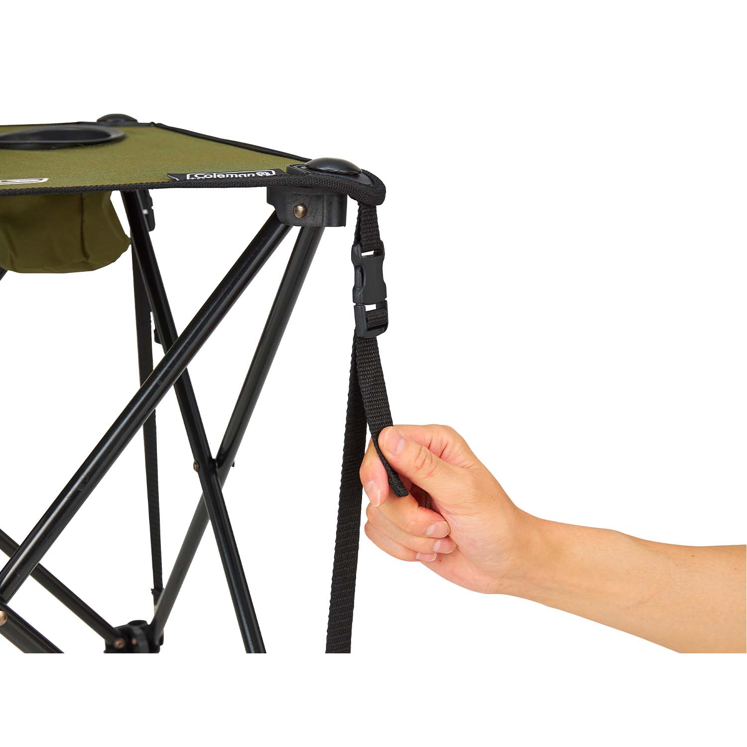 ชุดโต๊ะเก้าอี้พับพกพา Coleman Compact Chair Table Set (Olive)