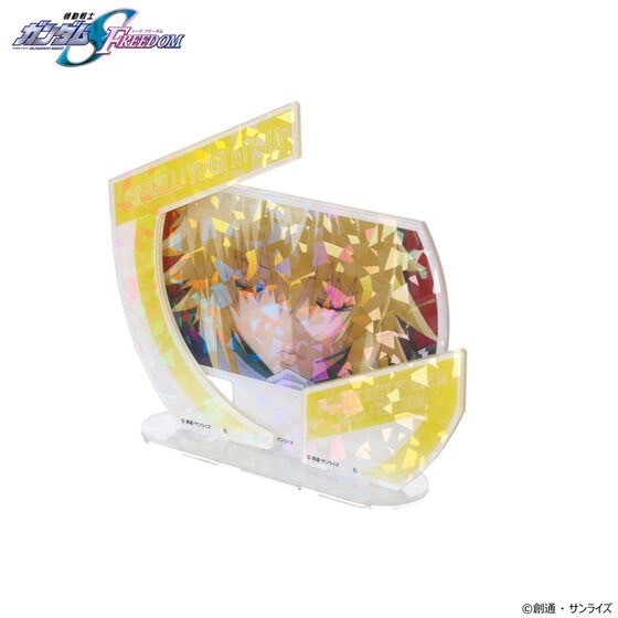 PRE-ORDER : Mobile Suit Gundam SEED FREEDOM Kira・Cagalli River Day Series Hologram Acrylic Stand (2 types in total)