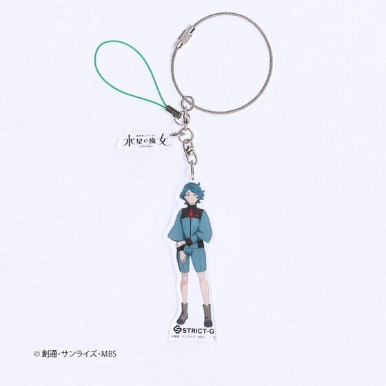 PRE-ORDER : STRICT-G "Mobile Suit Gundam: The Witch from Mercury" Acrylic Keychain