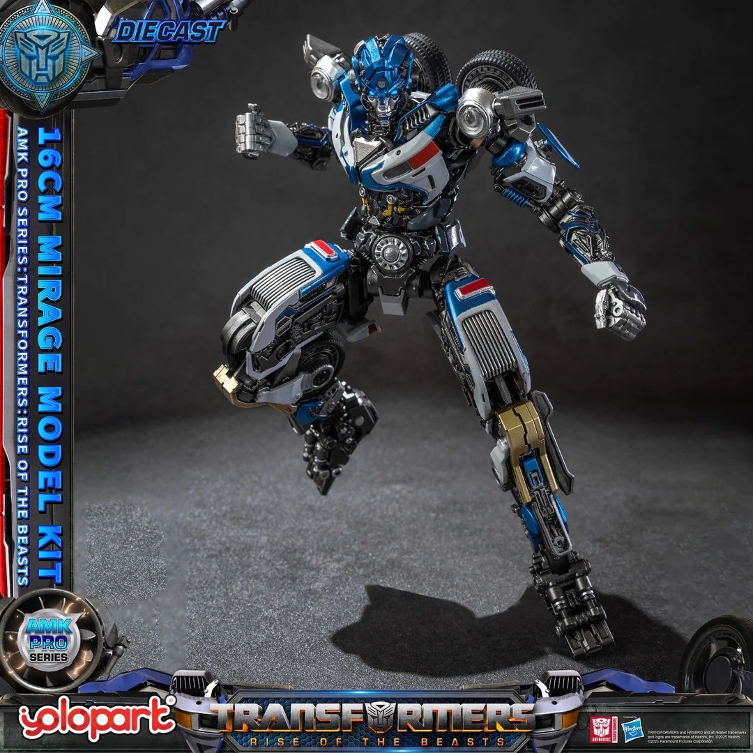Pre-order : AMK PRO Series Transformers: Rise of the Beasts Mirage Model Kit by YOLOPARK