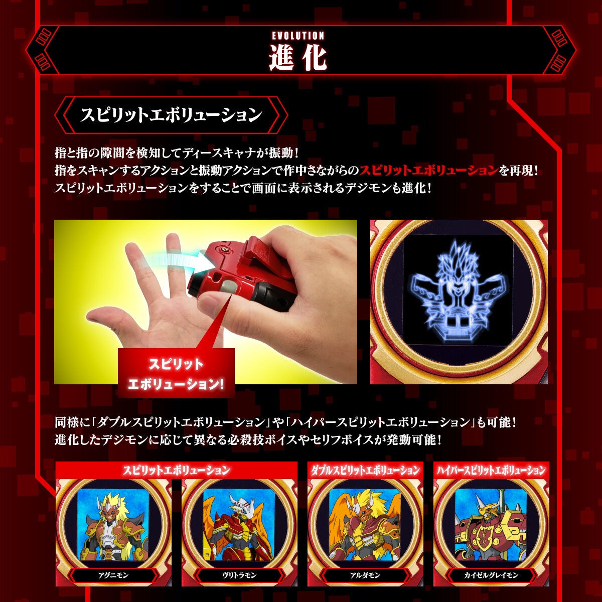 PRE-ORDER : SuperCompleteSelectionAnimation D-SCANNER ver. ULTIMATE RED / BLUE