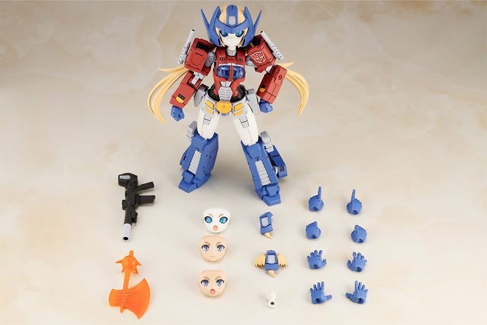 Pre-order : Cross Frame Girl Transformers OPTIMUS PRIME Humikane Shimada Ver. Plastic Model Kit by Kotobukiya