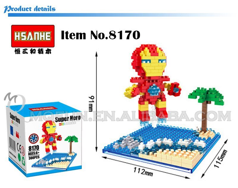 Hsanhe 8170-8173 Avengers on Vacation