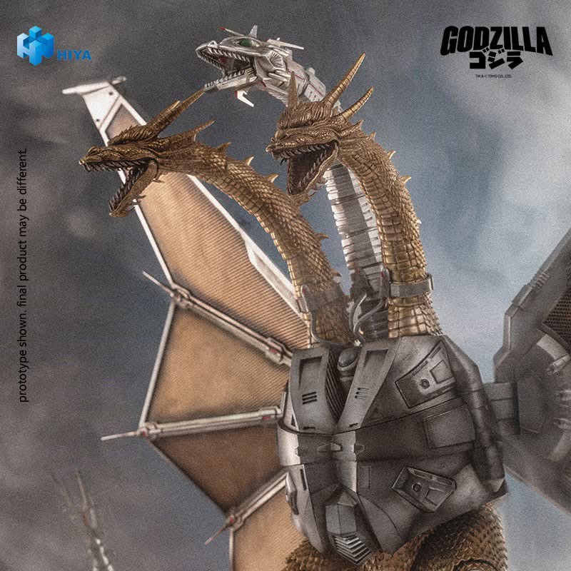 Pre-order : EXQUISITE BASIC Series Godzilla vs. King Ghidorah (1991) Mecha King Ghidorah Action Figure by Hiya Toys