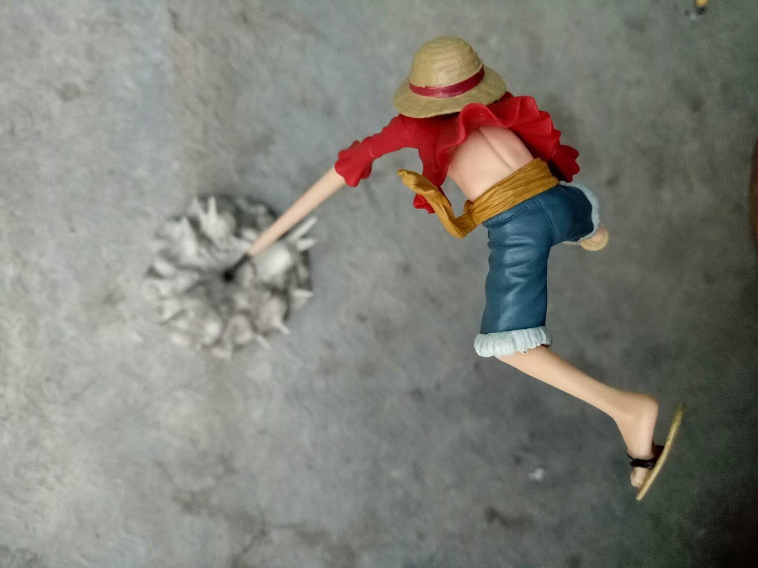 ฟิกเกอร์ One Piece - Monkey D. Luffy - Naga Zoukei - Gomu Gomu no Pistol by Banpresto