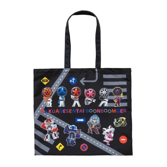 PRE-ORDER : Bakuage Sentai Boonboomger Deformed Tote Bag