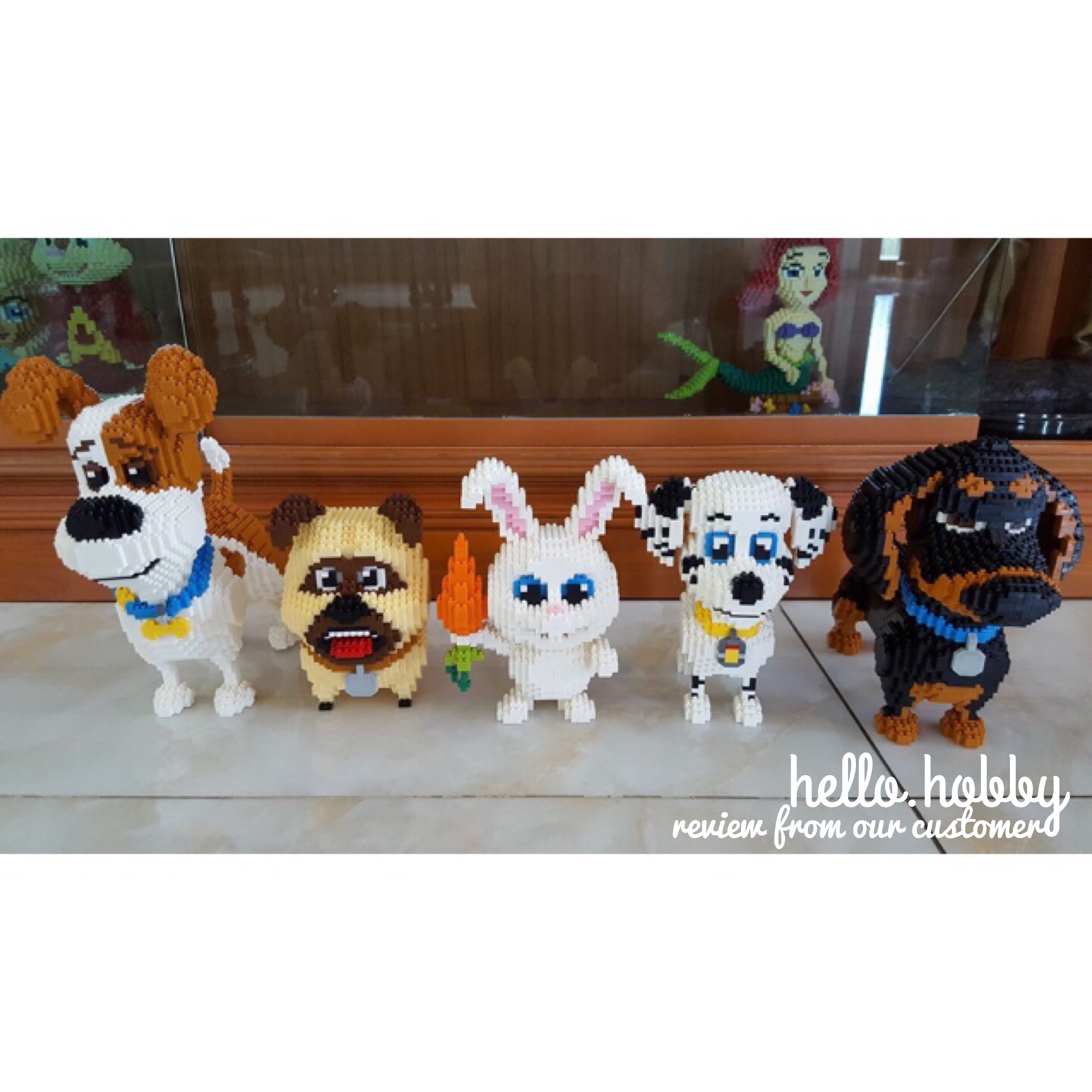 Balody 16015 The Secret Pets of Life Spotty 1092pcs