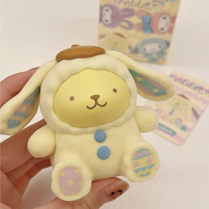 Sanrio Characters Rabbit Flocking Series by Miniso (Set of 6)