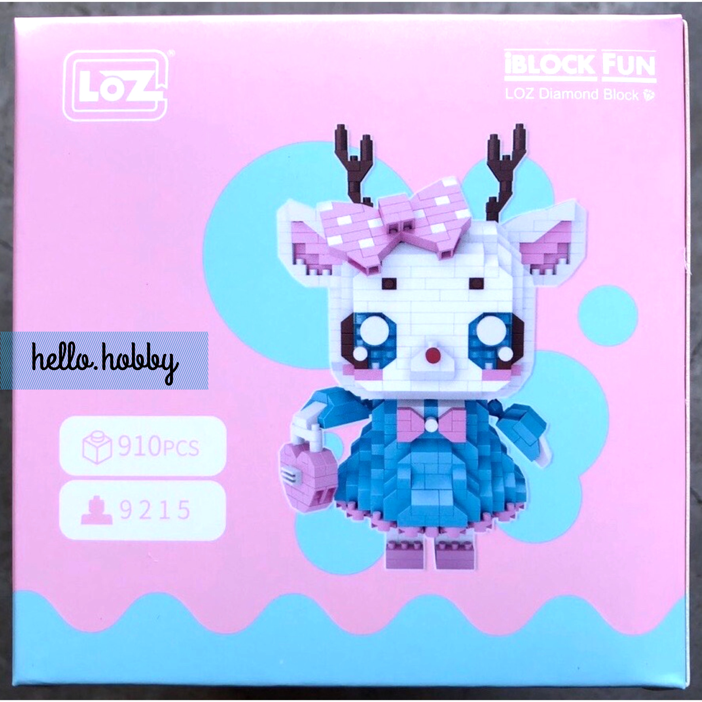 LOZ 9215 Almond the Deer 910pcs