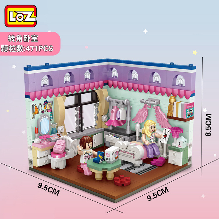 Loz 1902 bedroom 271pcs