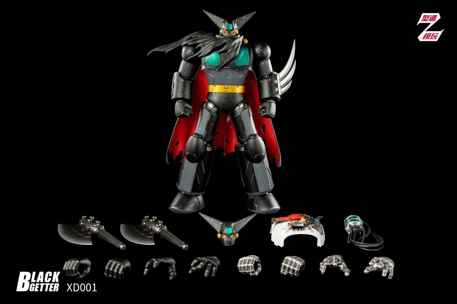 Pre-order : XD001 Black Getter Robot by XingDao Model