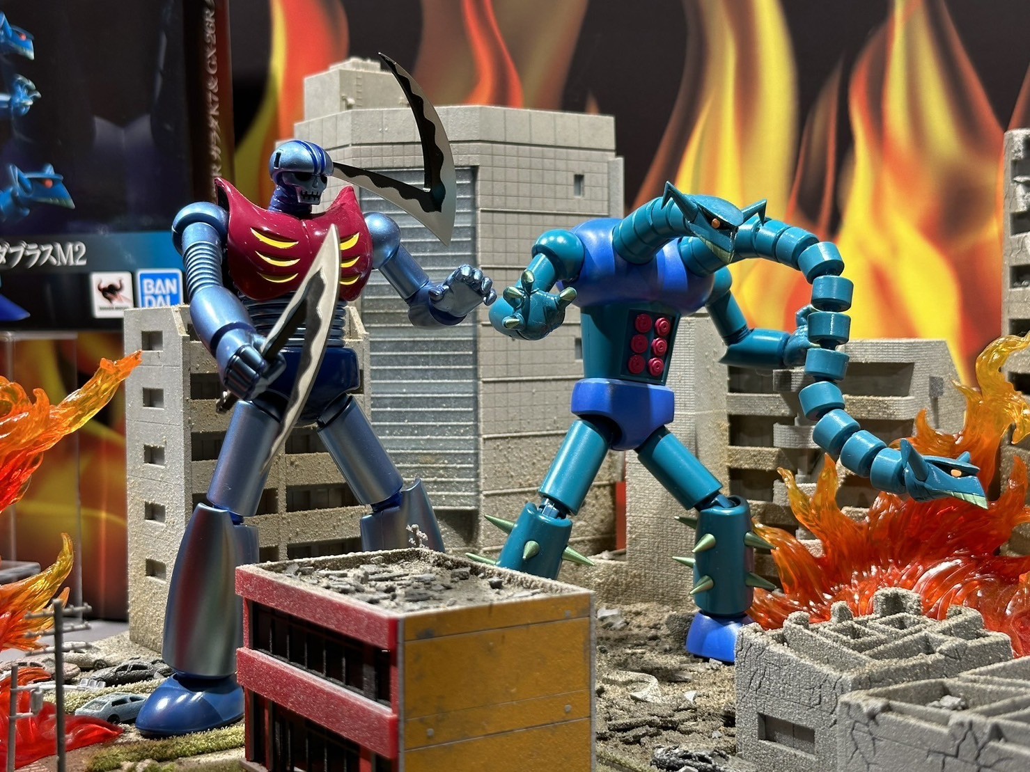 Soul of Chogokin - Mechanical Beasts GX-25R Garada K7 & GX-26R Doublas M2 by Bandai