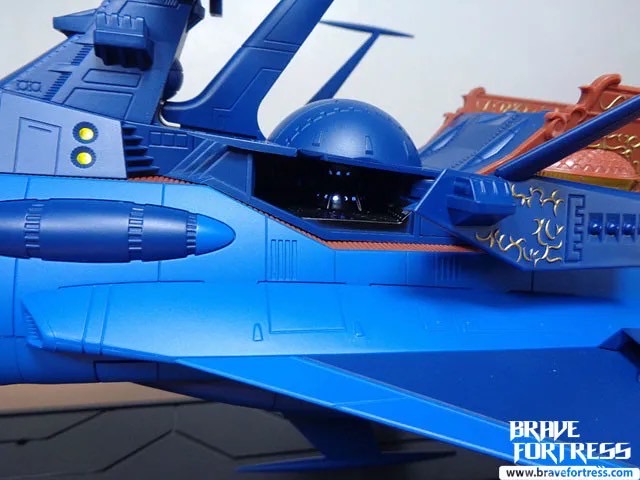 หุ่นเหล็ก Soul of Chogokin - GX-93 Space Pirate Battleship Arcadia - By Bandai