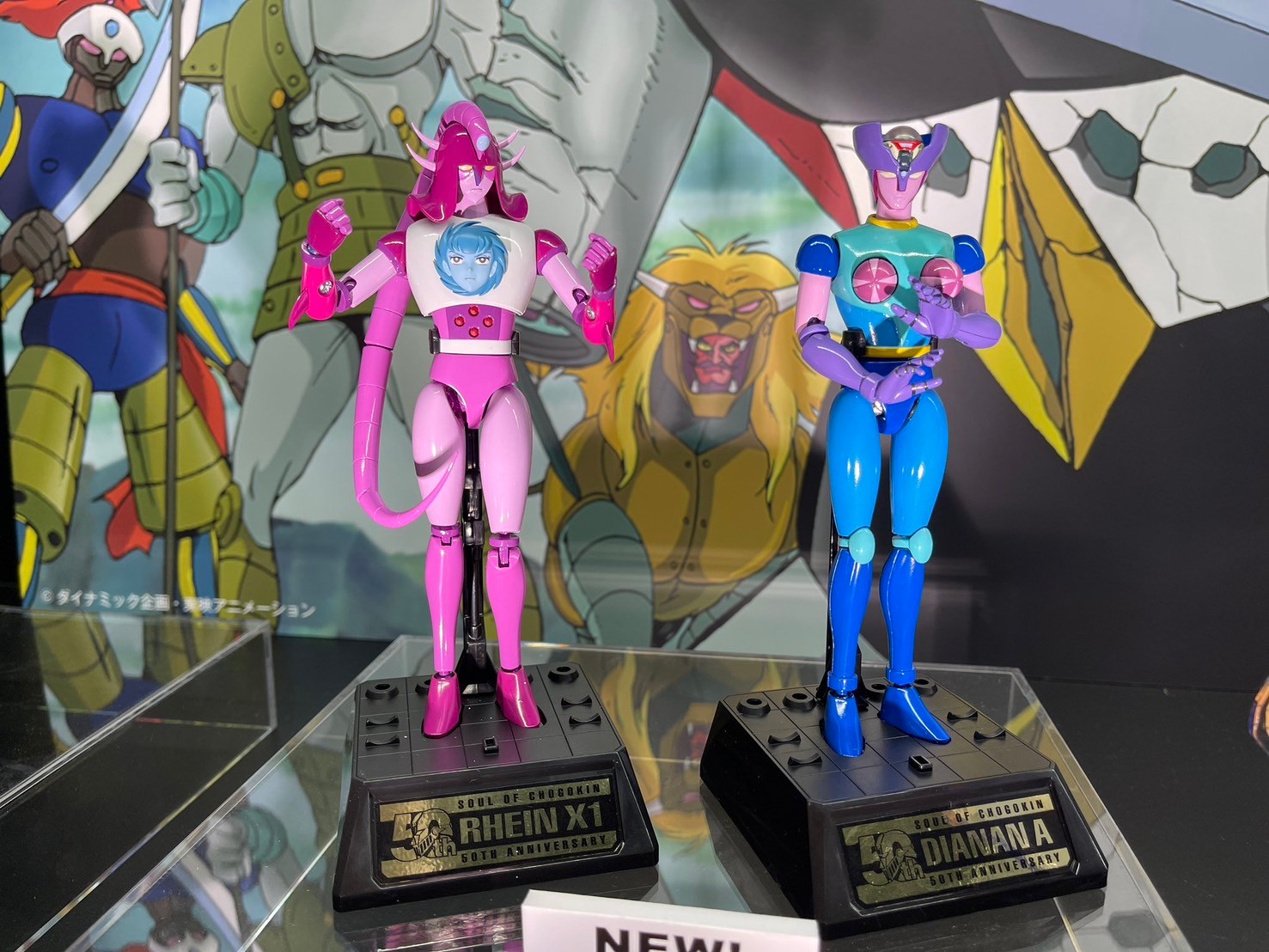 Soul of Chogokin - GX-108 Rhein X1 & Dianan A By Bandai