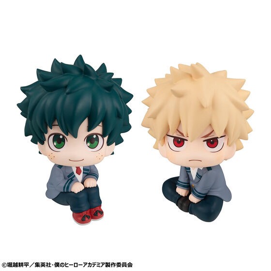 PRE-ORDER : Rukappu My Hero Academia Izuku Midoriya & Katsuki Bakugou Set [Limited cushion included]