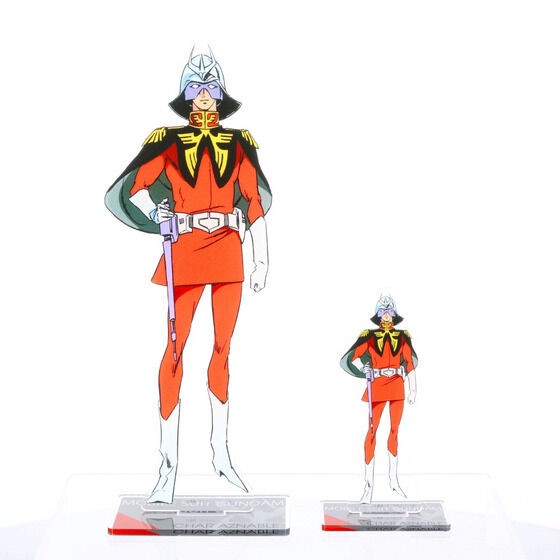 PRE-ORDER : Mobile Suit Gundam Acrylic Stand Amuro Ray / Char Aznable