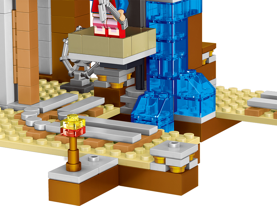 Qunlong QL0514 Minecraft Reston Fortress 493pcs