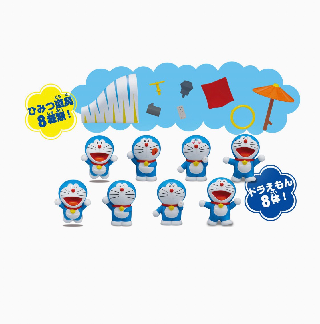 Doraemon Darake Stacking Mini Figure Balance Game by Epoch