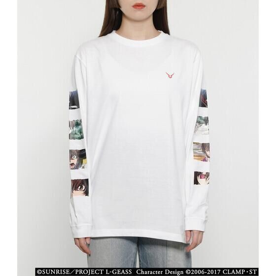 PRE-ORDER : Code Geass R4G Long Sleeve T-shirt Lelouch & Suzaku Pattern (Lelouch and Suzaku's History)