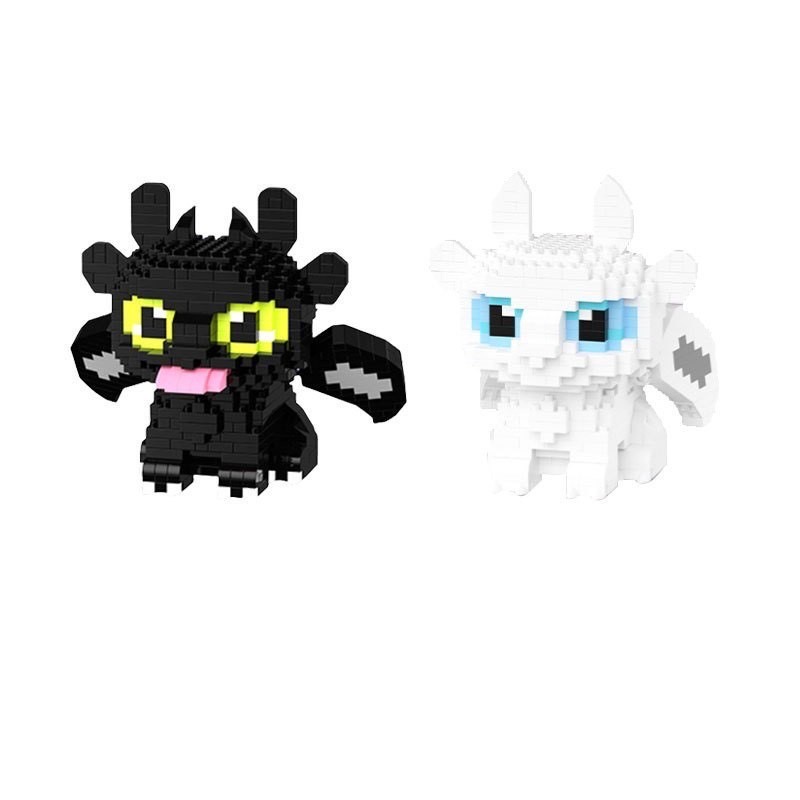 ตัวต่อนาโน เขี้ยวกุด Size XL - 9921 - 9922 - How to Train Your Dragon