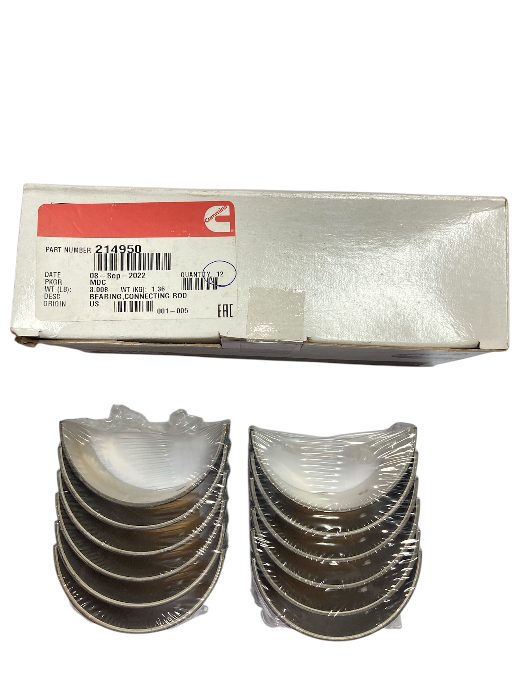 214950 ชาร์ปก้านB/C STD ยี่ห้อ Cummins