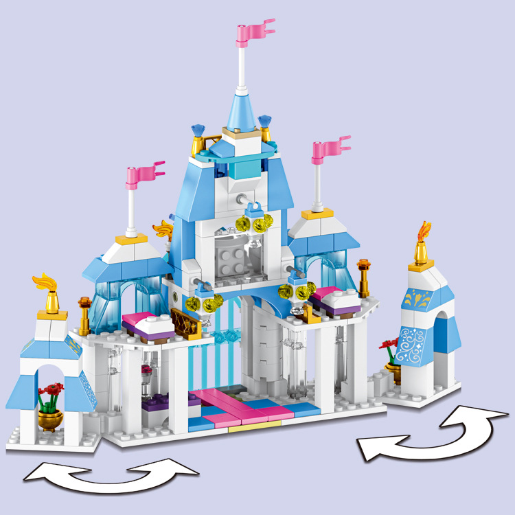 Lele 37027 Happy Princess Frozen Castles 273pcs