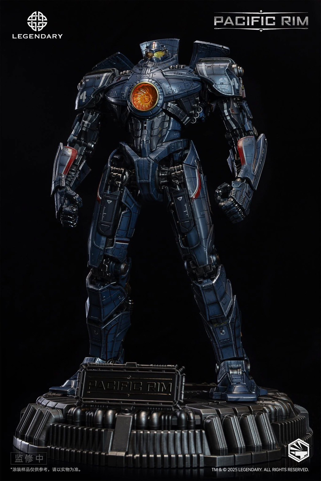 Pre-order : Heavy Mecha Pacific Rim Gipsy Danger Diecast Collectible Figure by Infinity Studio