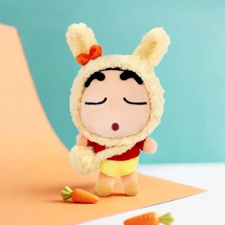 Crayon Shinchan - Cosmetic Zoo Series Plush Keychain by Youmai